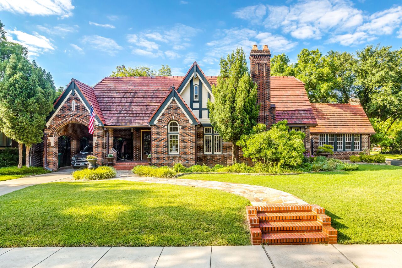 1928 Tudor Revival Exterior Brent Hull