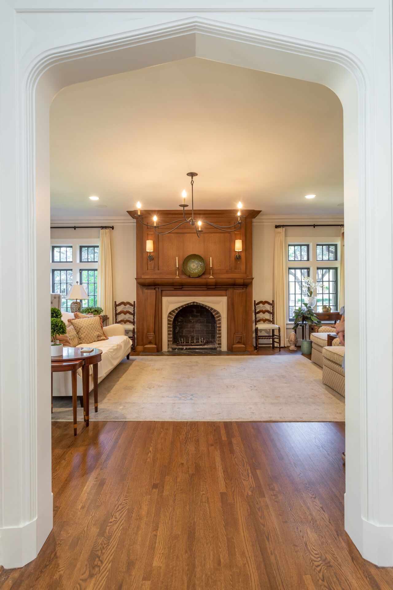 1928 Tudor Revival Living Area Brent Hull Jpg