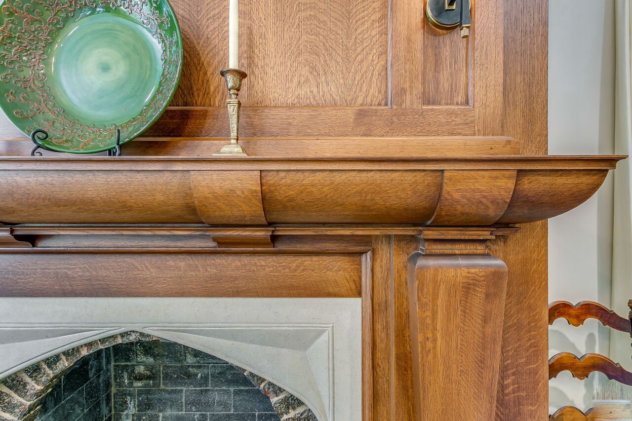 1928 Tudor Revival Mantle Close Brent Hull