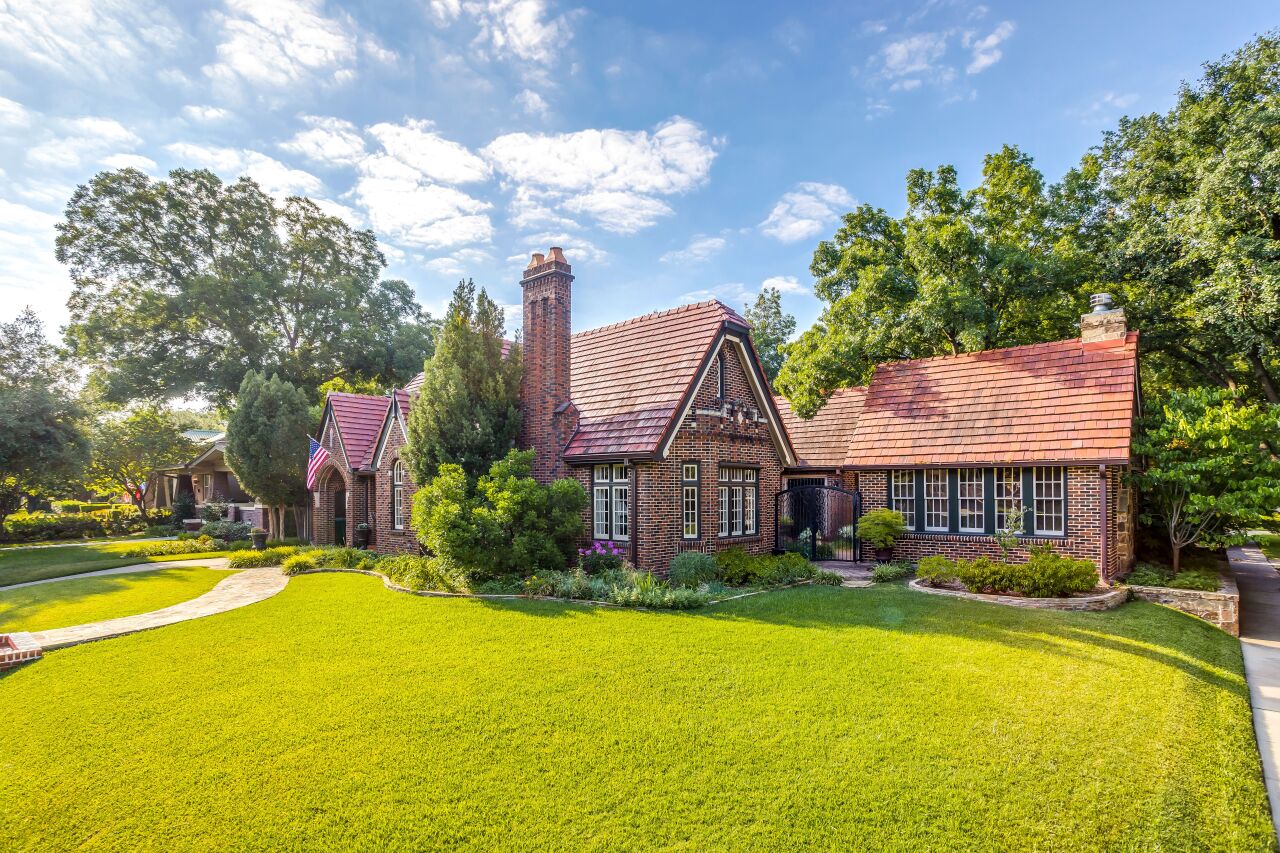 1928 Tudor Revival Side Brent Hull