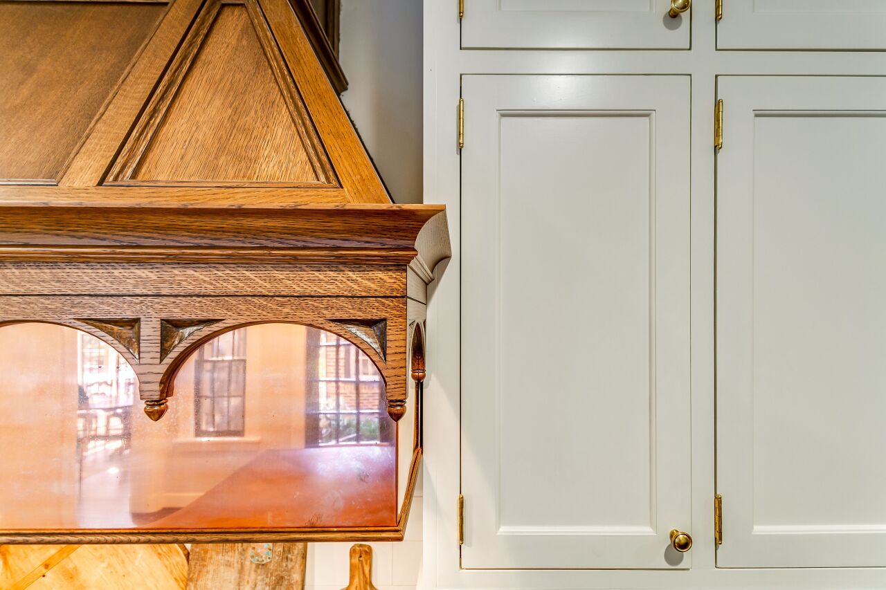 1928 Tudor Revival Vent Hood Close Brent Hull Jpg