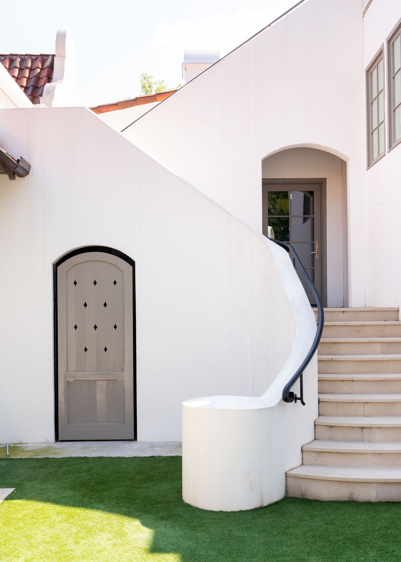 Contemporary Classic Back Stair Brent Hull