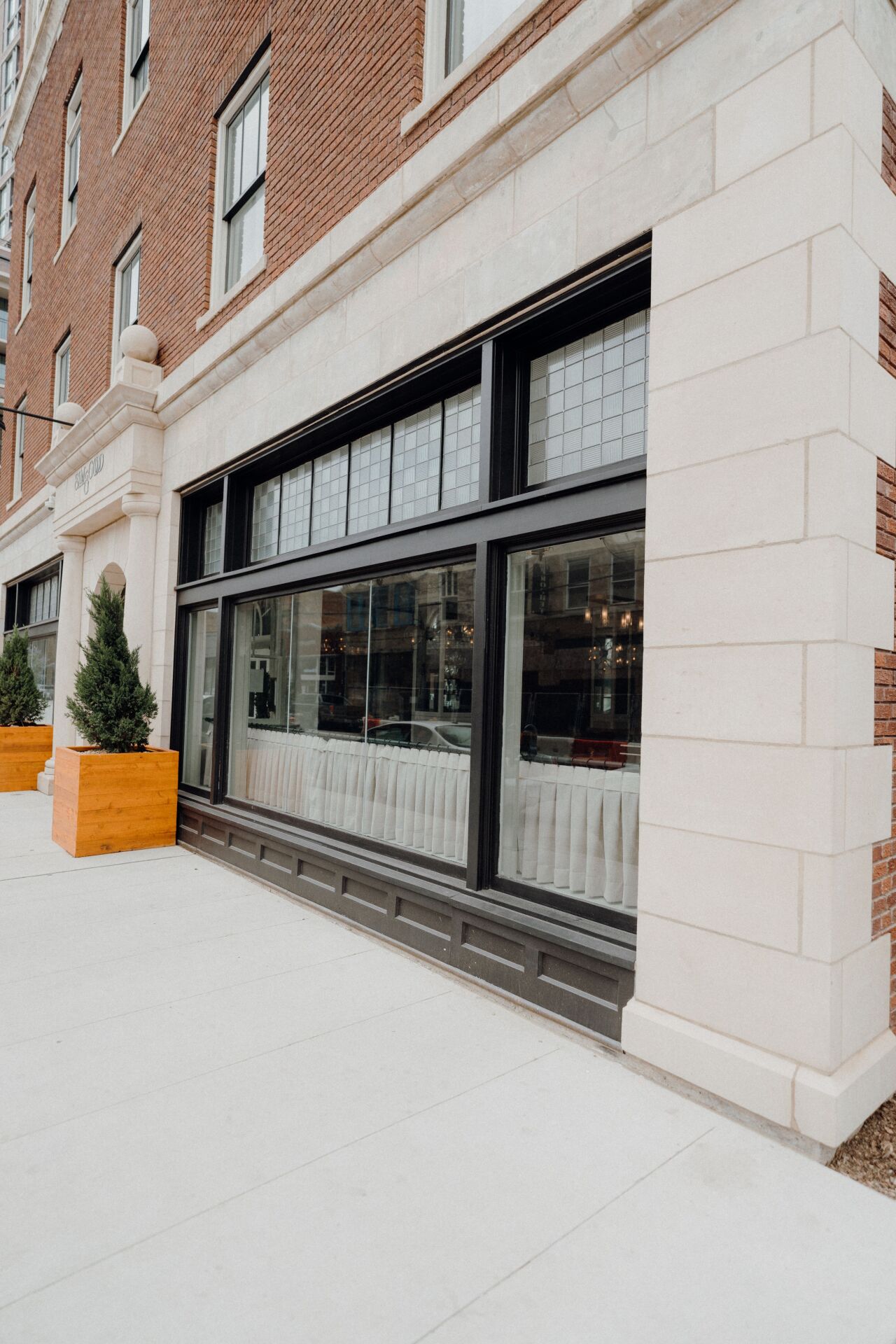 Dallas Pittman Hotel Store Front Window Restoration Brent Hull