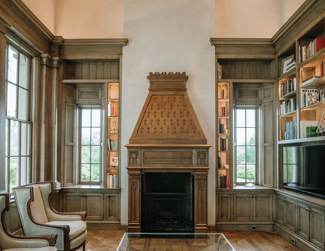 Timeless Carved Mantel Brent Hull