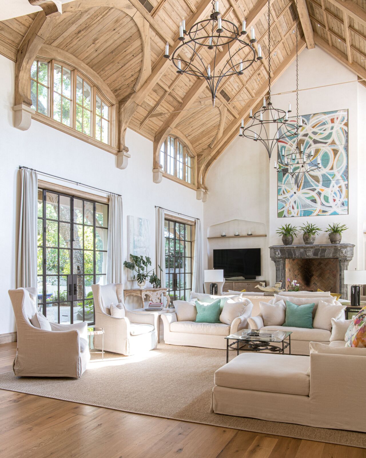 Timeless Timbered Ceiling Brent Hull